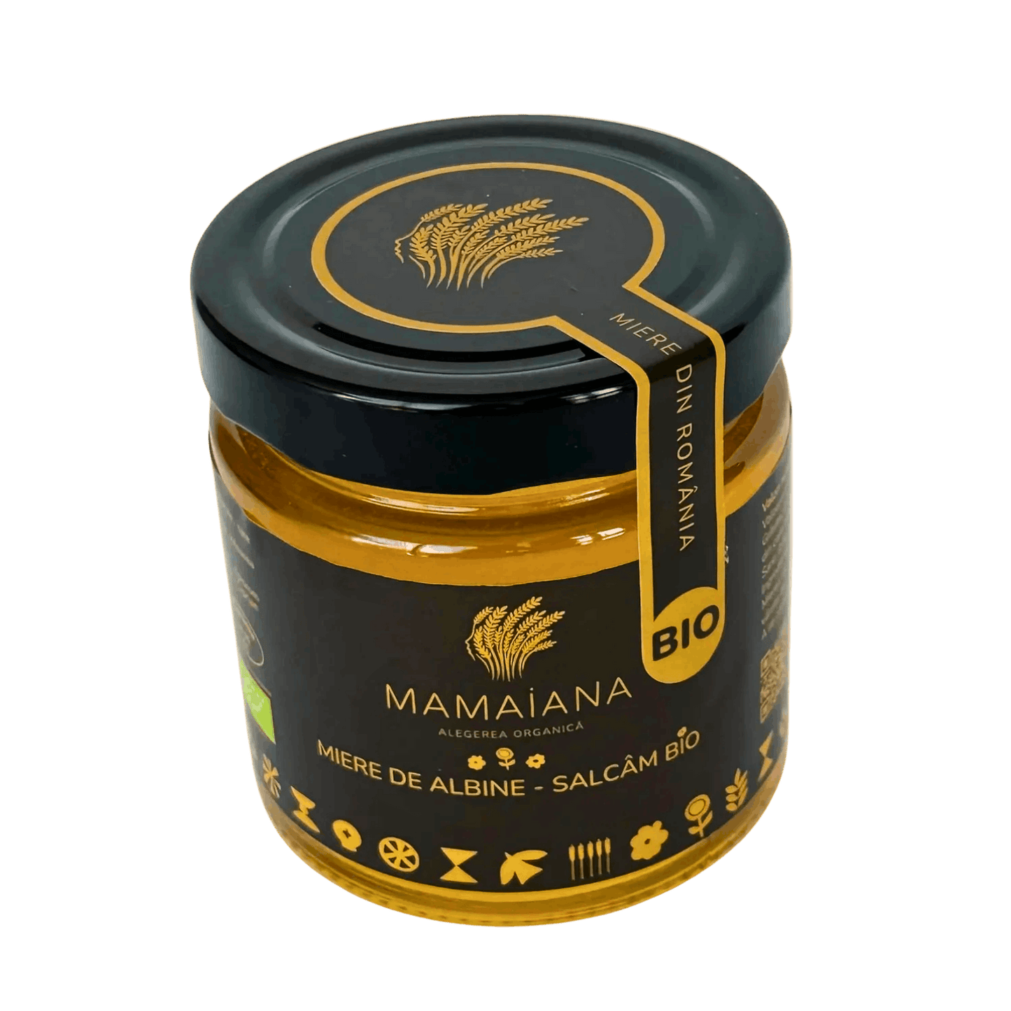 Miere de salcâm bio Mamaiana 500g