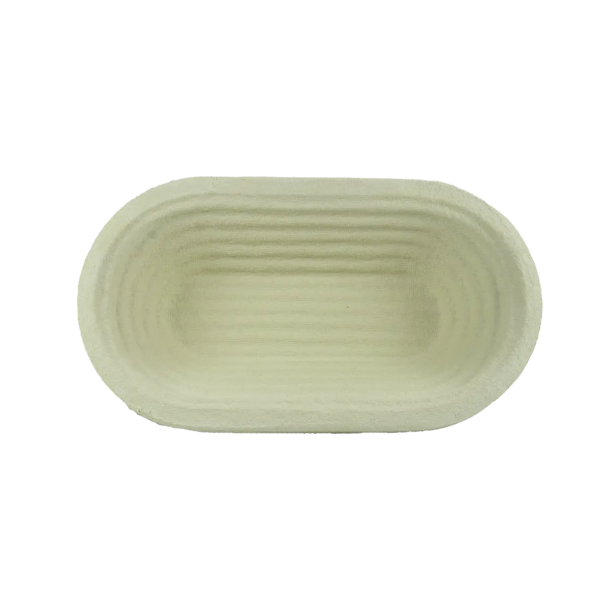 Cos de dospire pentru paine, banneton, din pulpa de lemn – oval alungit, 750 g
