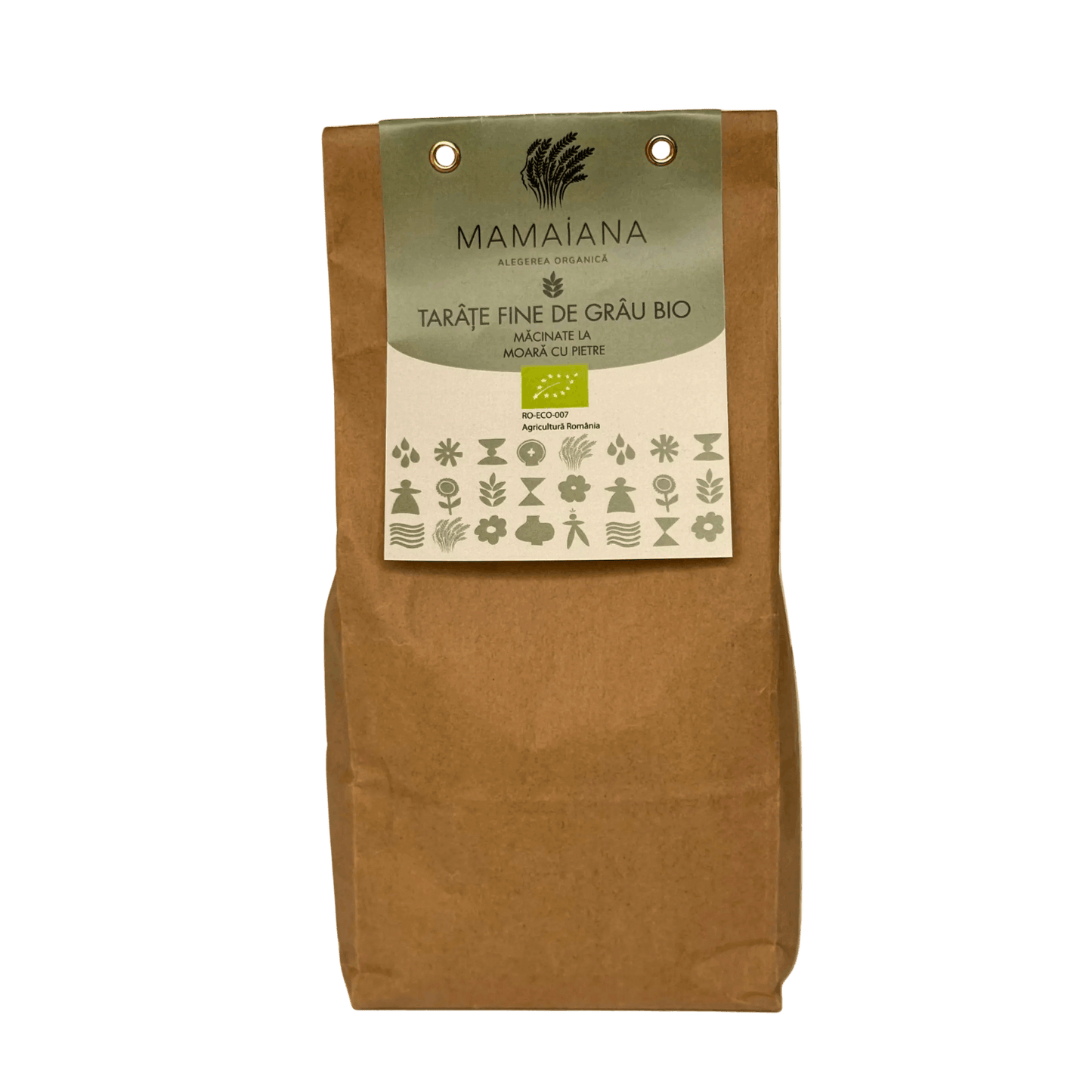 Tărâțe fine de grâu BIO 500gr