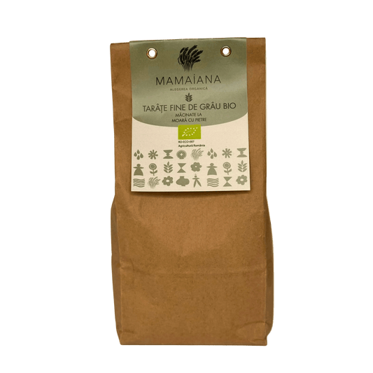 Tărâțe fine de grâu BIO 500gr