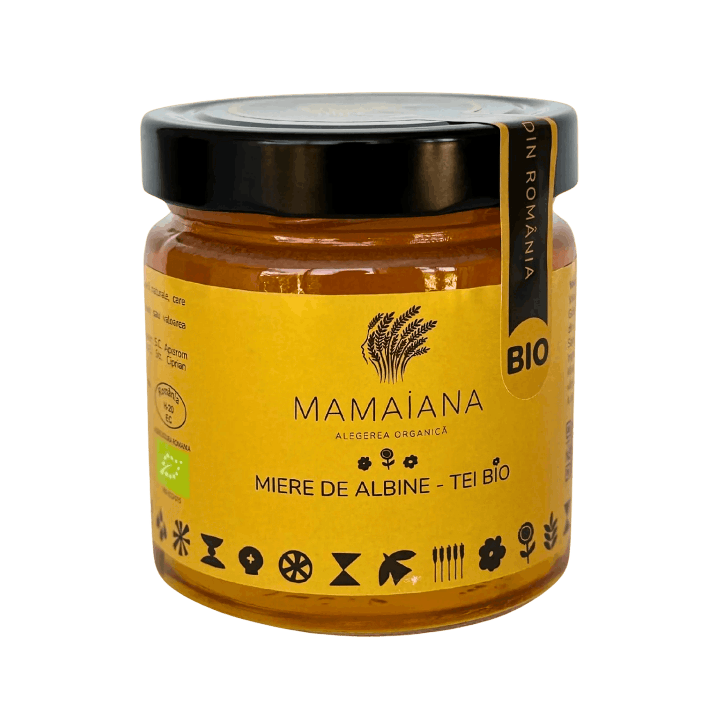 Miere de tei bio Mamaiana 500g
