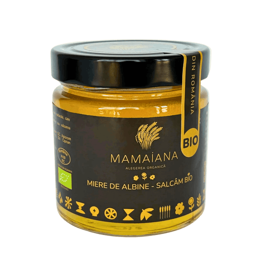 Miere de salcâm bio Mamaiana 500g